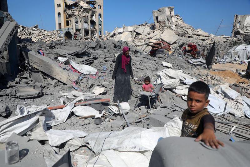 MEDIO ORIENTE-CIUDAD DE GAZA-ATAQUE AEREO