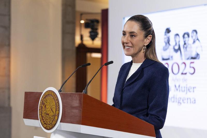 MÉXICO-CIUDAD DE MÉXICO-EEUU-SHEINBAUM-CONFERENCIA