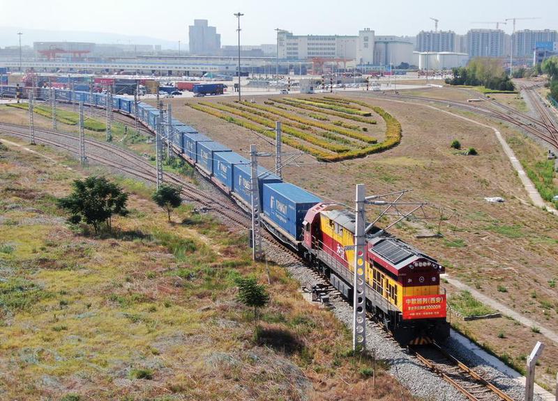 CHINA-SHAANXI-XI'AN-EUROPE-FREIGHT TRAIN (CN)