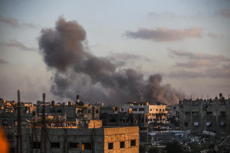 MEDIO ORIENTE-GAZA-CAMPAMENTO DE REFUGIADOS DE JABALIA-ATAQUES AEREOS