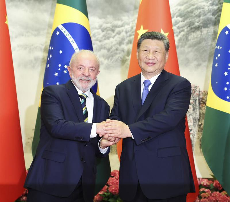 CHINA-BEIJING-XI JINPING-PRESIDENTE BRASILEÑO-CONVERSACIONES