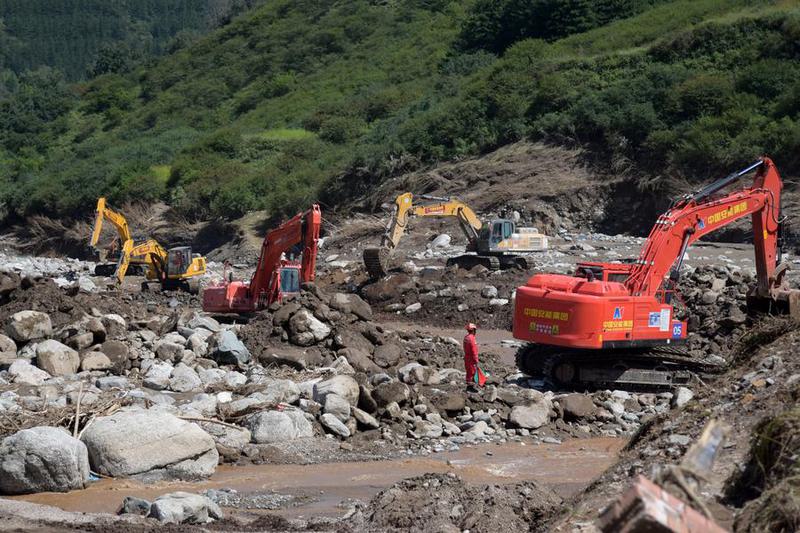 (SpotNews)CHINA-GANSU-YUZHONG-MOUNTAIN TORRENTS-RESTORATION (CN)