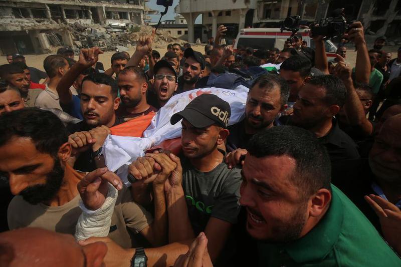 MIDEAST-GAZA CITY-CORRESPONDENTS-DEATH