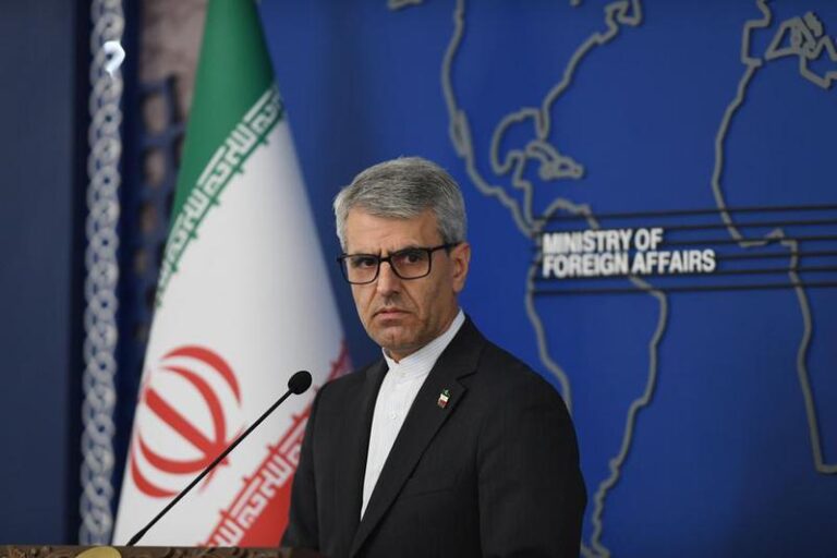 IRAN-TEHERAN-MINISTERIO DE RELACIONES EXTERIORES-CONFERENCIA DE PRENSA