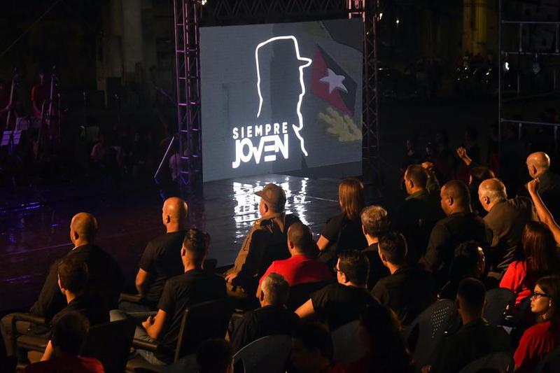 CUBA-HABANA-FIDEL CASTRO-HOMENAJE
