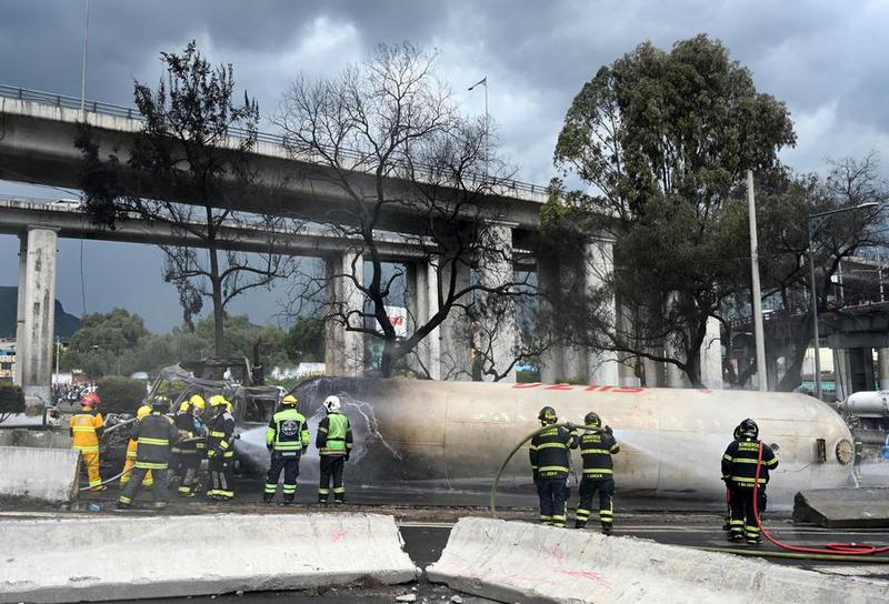 MEXICO-CIUDAD DE MEXICO-EXPLOSION-PIPA