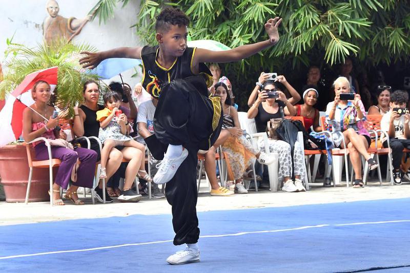 CUBA-HABANA-CHINA-WUSHU-COMPETENCIA DEMOSTRATIVA