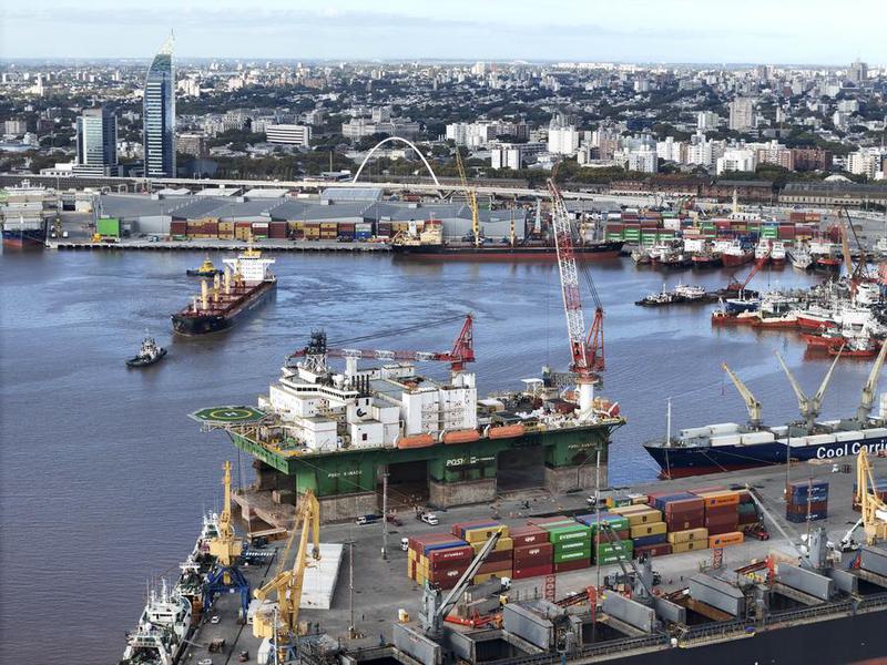 URUGUAY-MONTEVIDEO-BUQUE DE INVESTIGACION PETROLERA