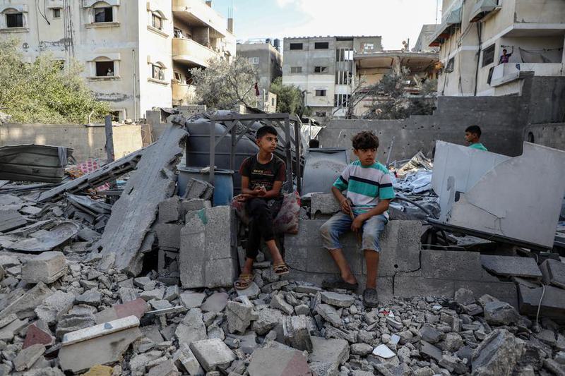 MEDIO ORIENTE-GAZA-PERSONAS DESPLAZADAS