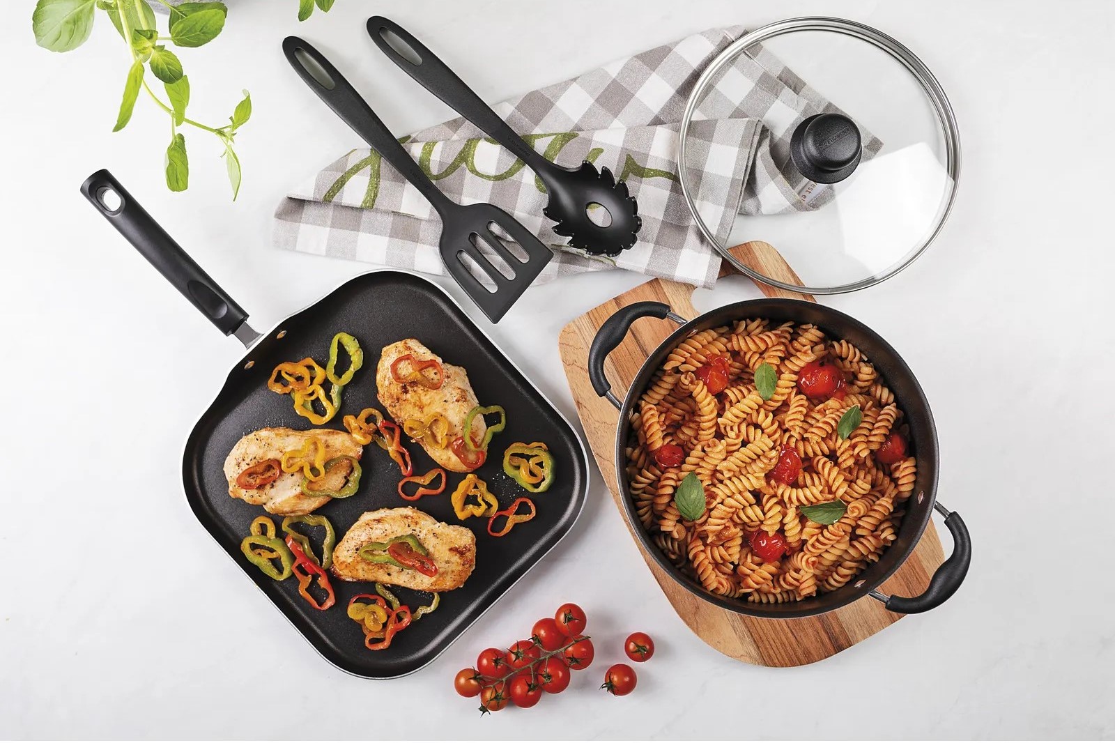 TRAMONTINA - Batería Primaware gris 18pzs